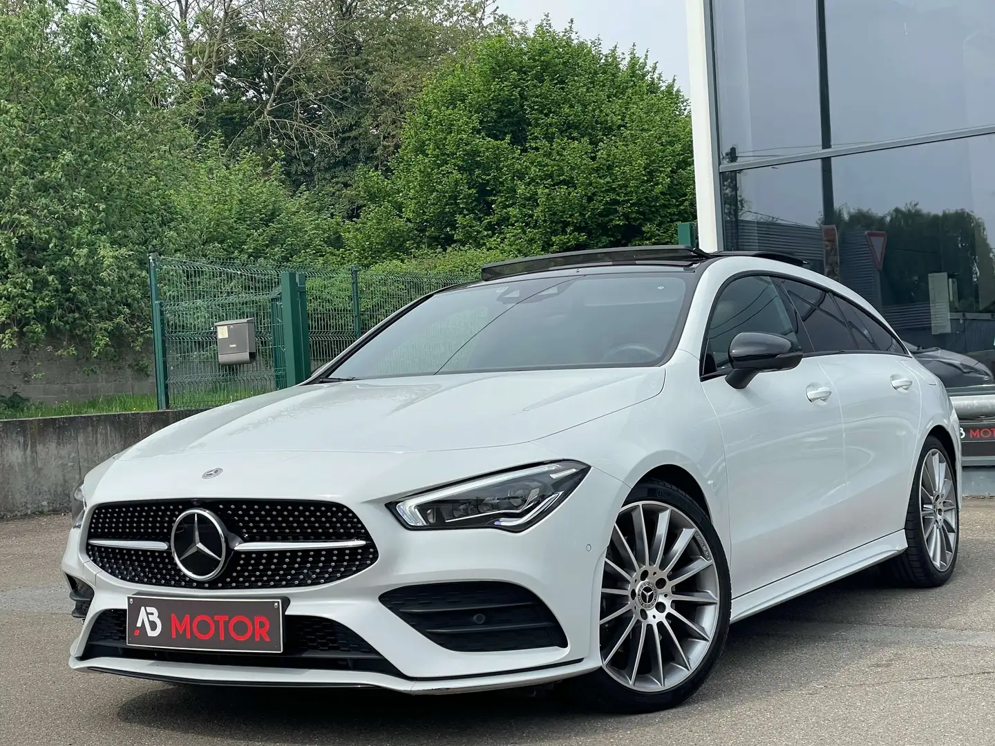 Mercedes-Benz CLA 220 d 4-Matic AMG PANO CAM360 HEADUP AMBIANCE JA19 Blanc - 2