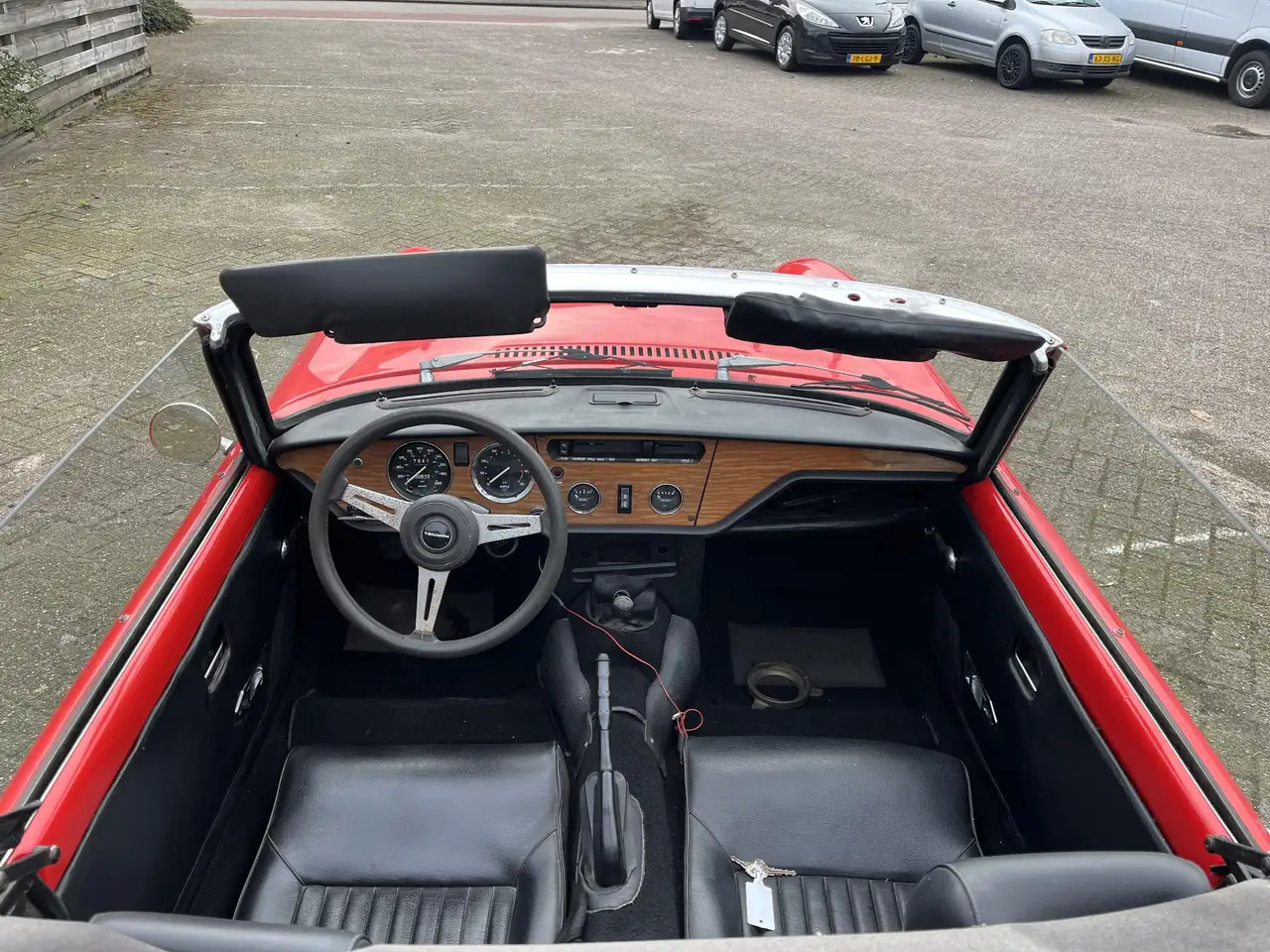 Triumph MK IV 1300 soft top Poor men's Jaguar E type!, foto 5
