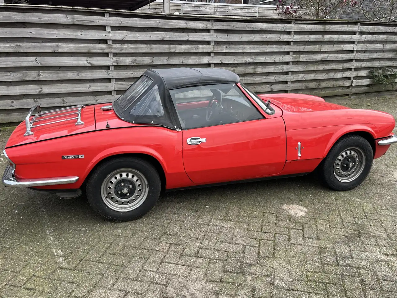 Triumph MK IV 1300 soft top Poor men's Jaguar E type!, foto 4