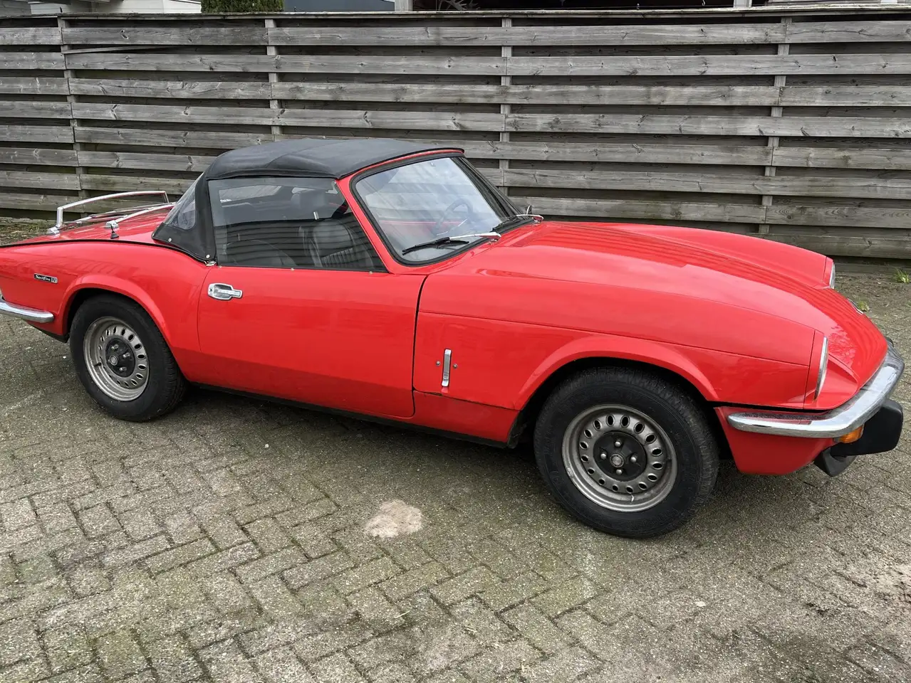 Triumph MK IV 1300 soft top Poor men's Jaguar E type!, foto 10