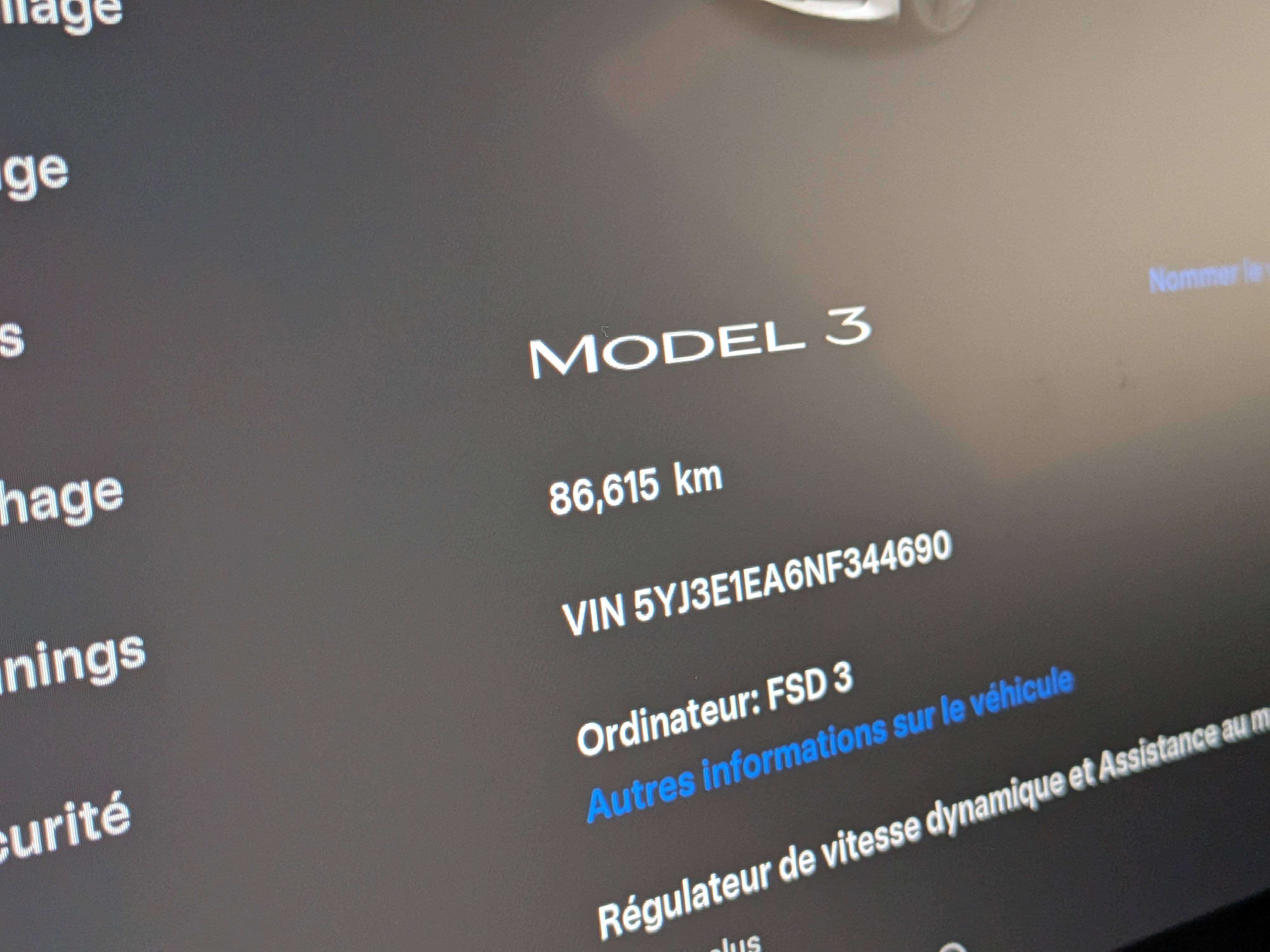 Tesla Model 3 2022