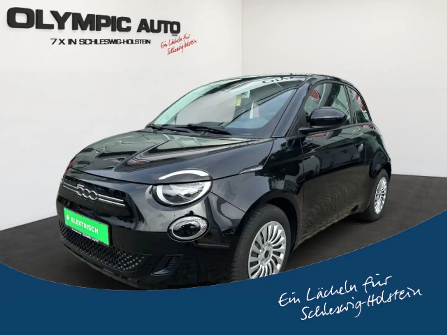 Fiat 500 Action 23,8kWh   GANZJAHRESREIFEN KLIMA PDC Schwarz - 1