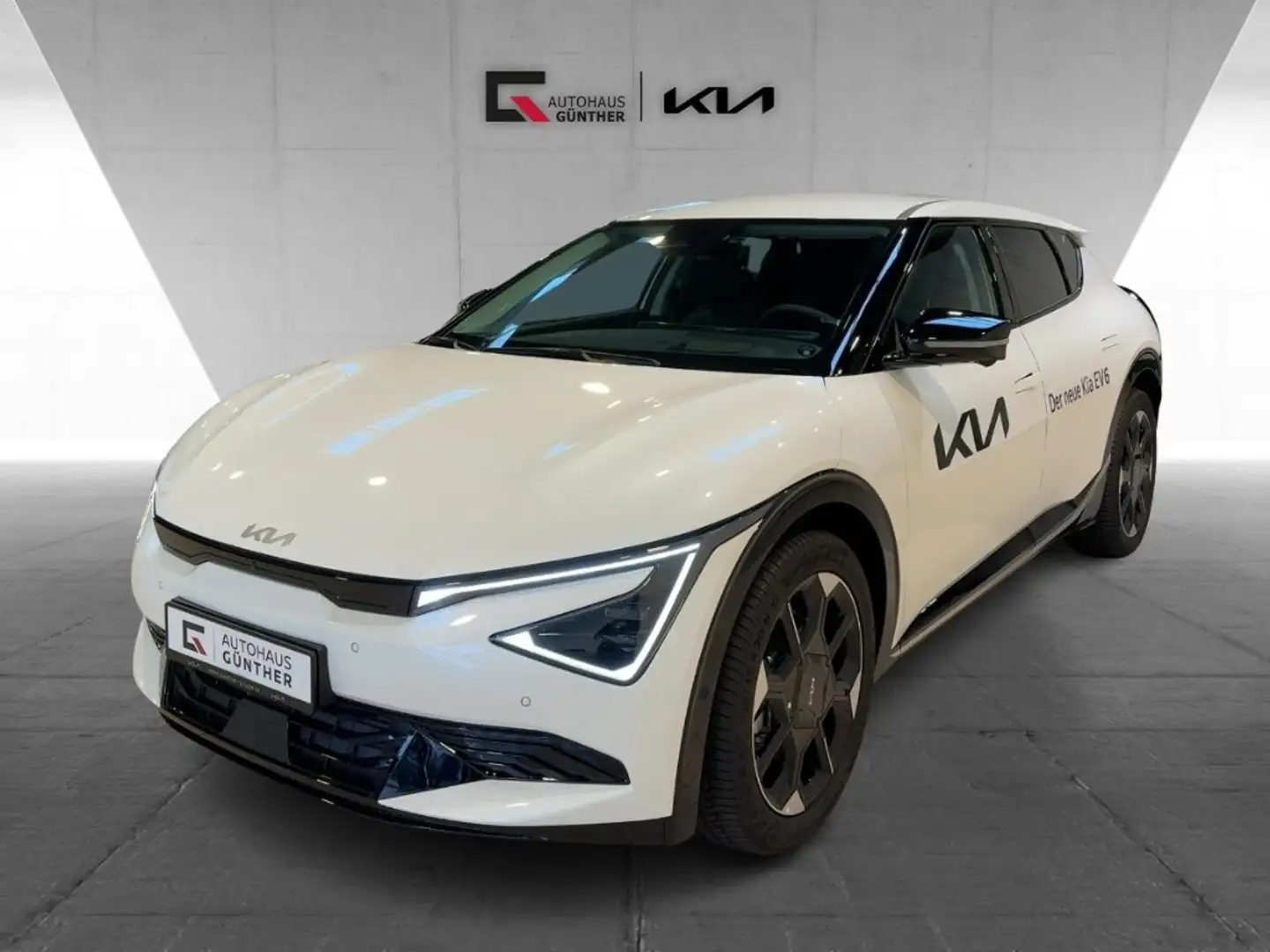 Kia EV6 PE Earth 84kWh RWD Wärmep. Comf. Assist Drive Soun Weiß - 1