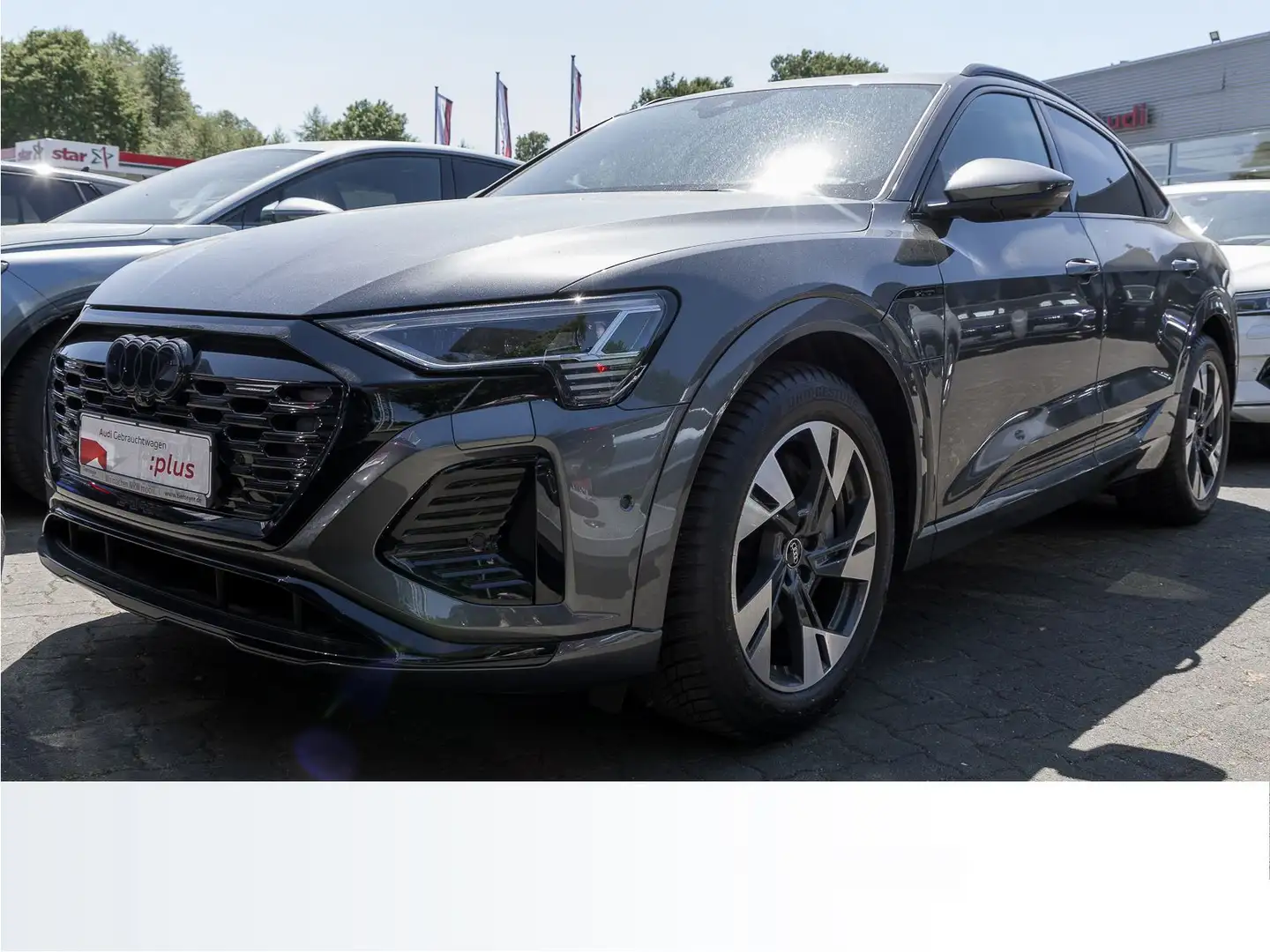 Audi Q8 e-tron 55 Q S LINE PANO LM21 MASSAG Gris - 2