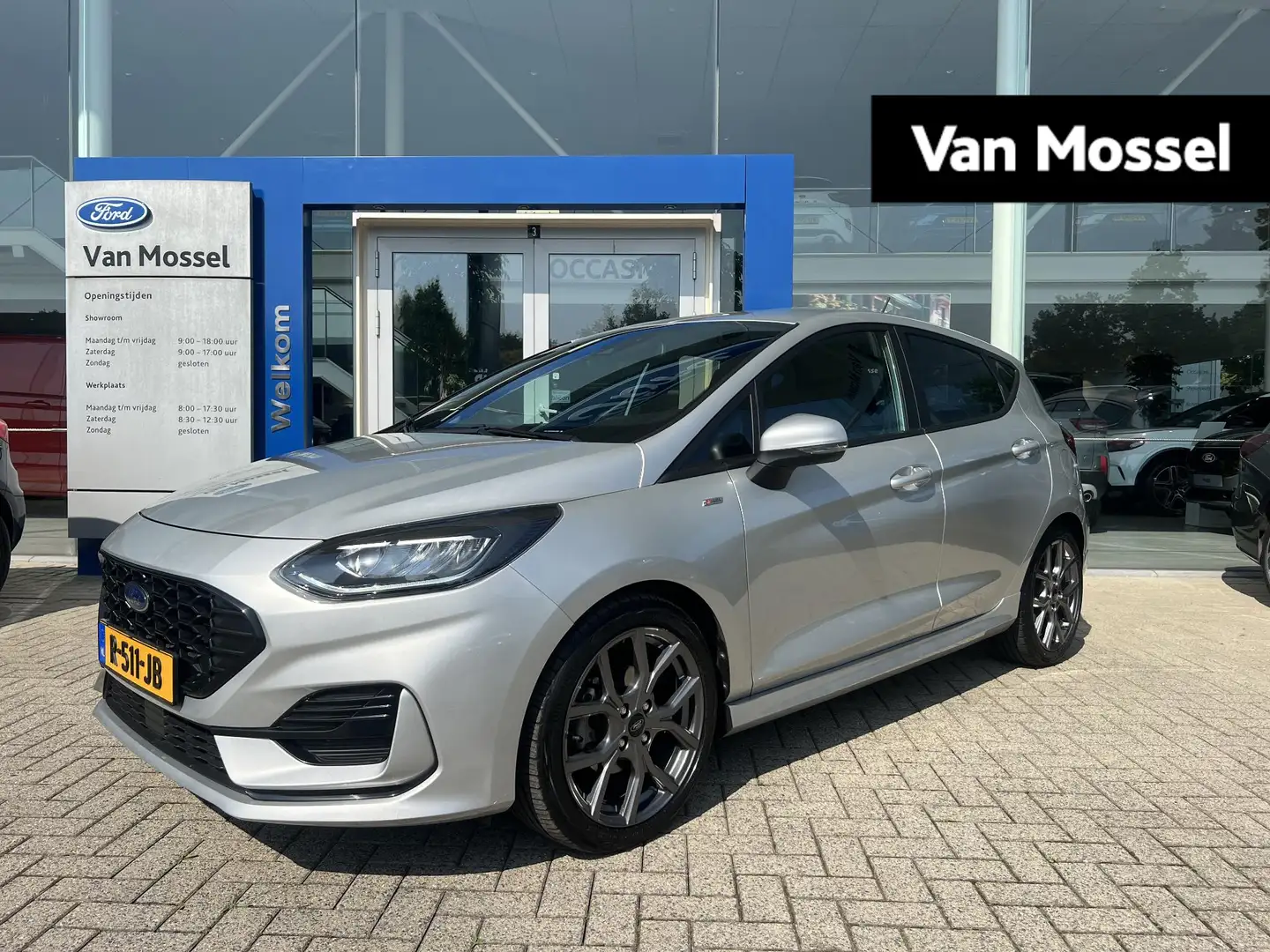 Ford Fiesta 1.0 EcoBoost Hybrid ST-Line | Automaat | Stoel/stu Gris - 1