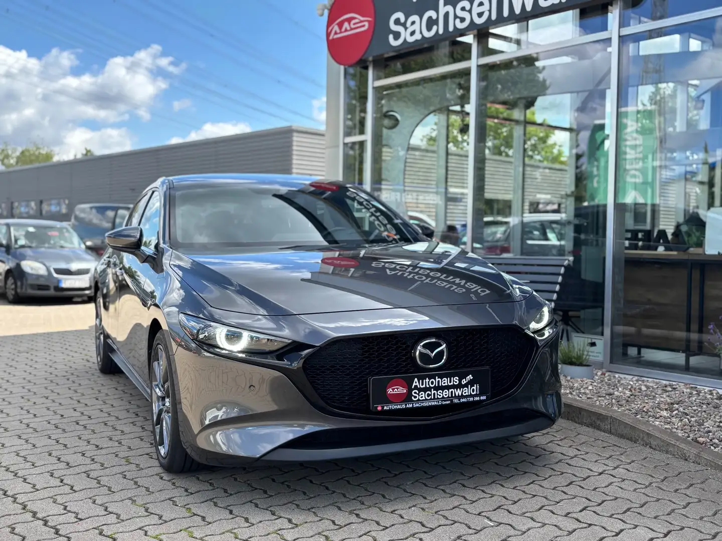 Mazda 3 SKYACTIV-X M-Hybrid Selection Grau - 1