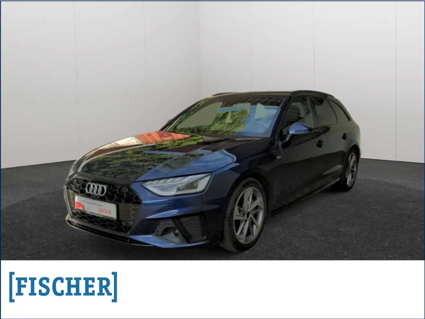 Audi A4 Avant 40TDI S tronic S line Matrix Navi HUD 360° A Blauw - 1