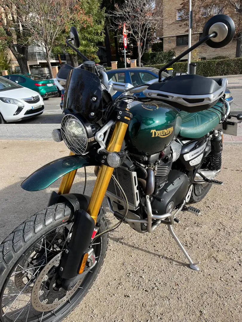 Triumph Scrambler Scrambler 1200 Steve Macqueen Verde - 2