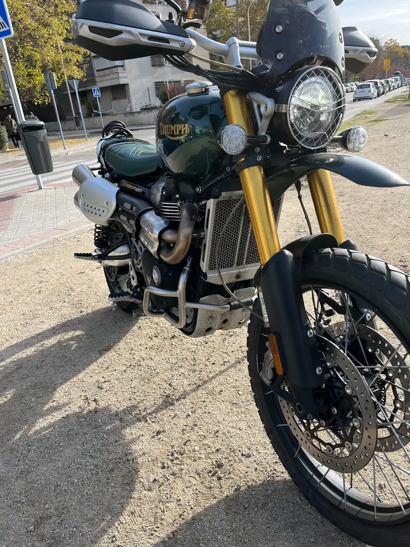 Triumph Scrambler Scrambler 1200 Steve Macqueen Verde - 1