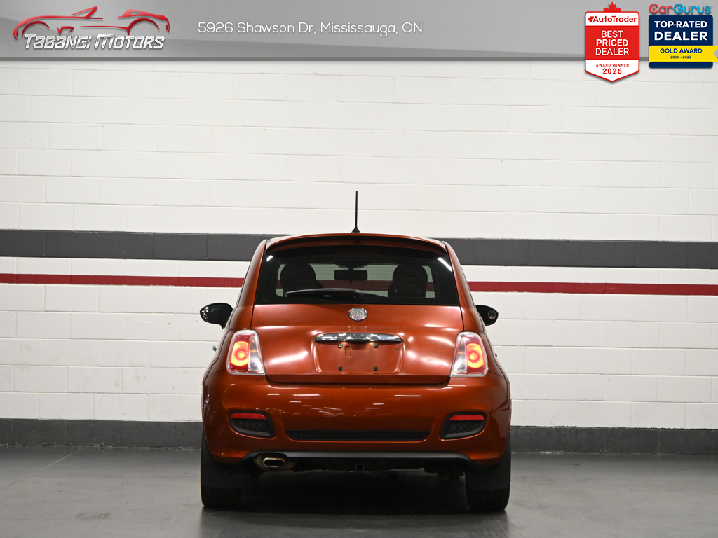 2012 Fiat 500 Sport BOSE Sunroof Leather Heated Seats
