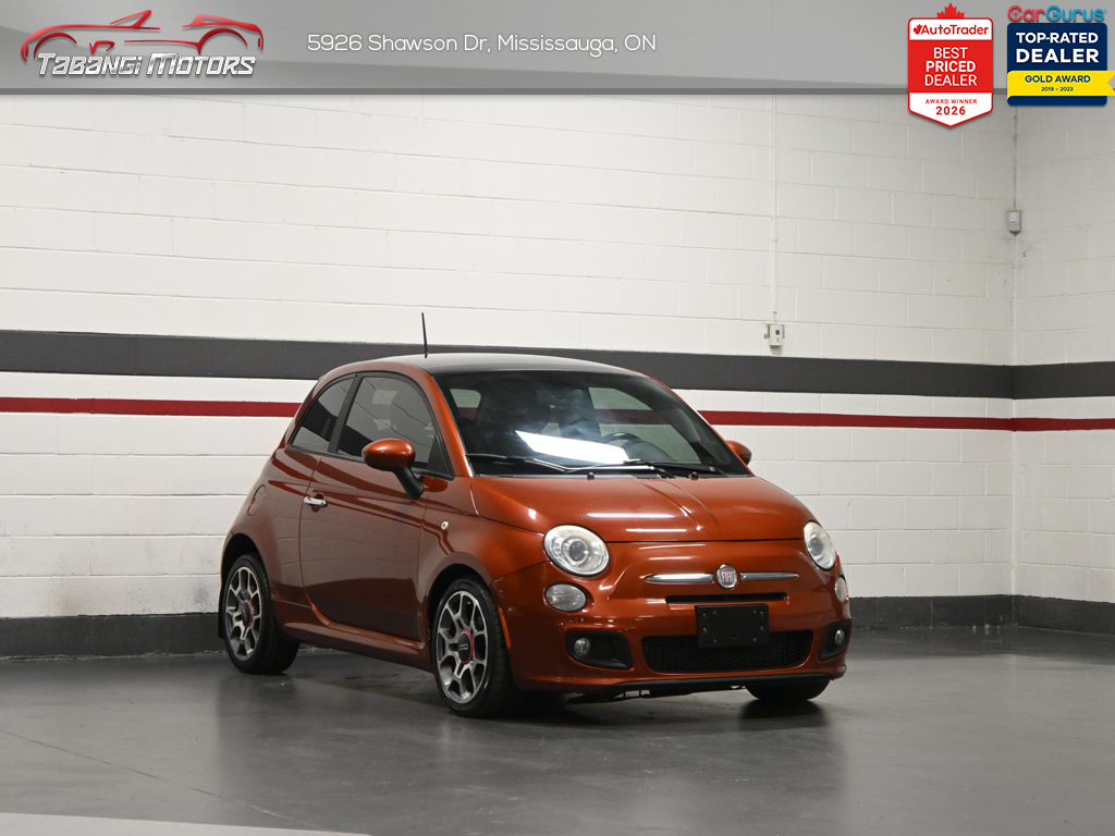 2012 Fiat 500 Sport BOSE Sunroof Leather Heated Seats