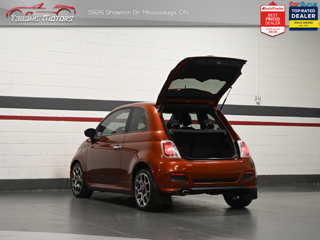 2012 Fiat 500 Sport BOSE Sunroof Leather Heated Seats