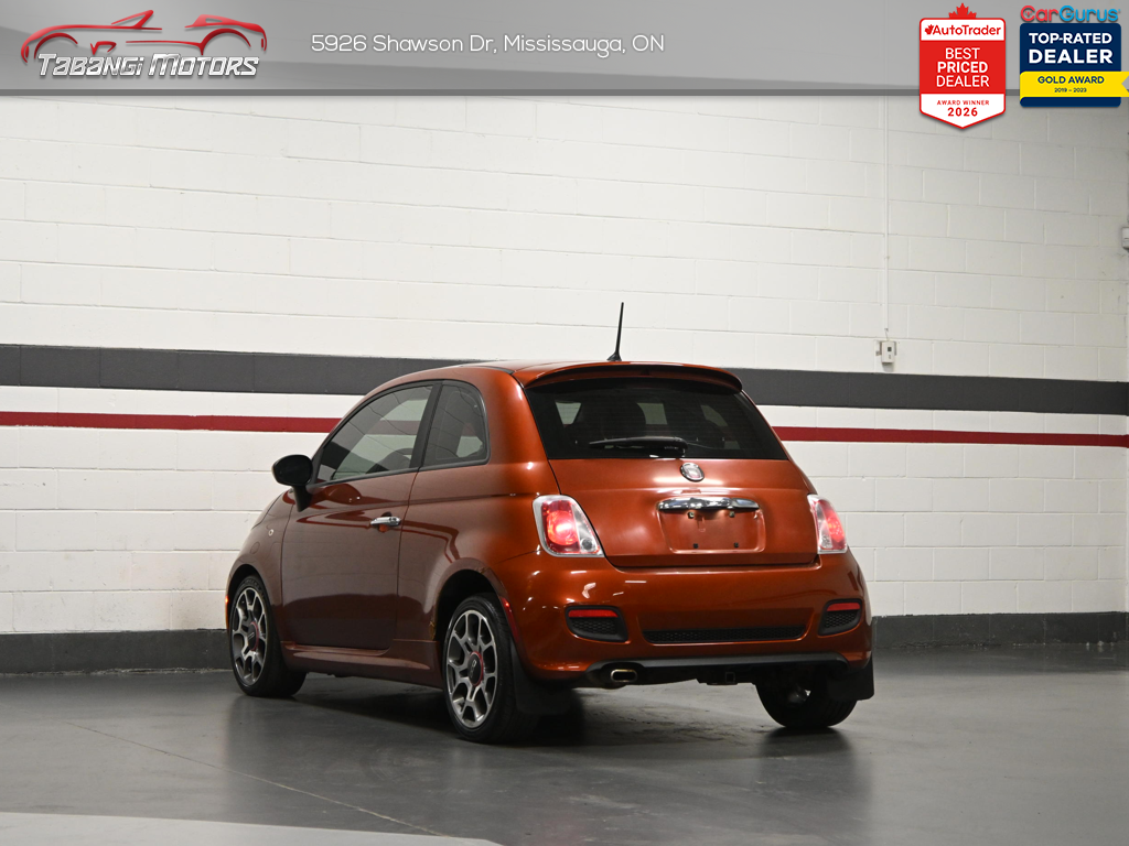 2012 Fiat 500 Sport BOSE Sunroof Leather Heated Seats