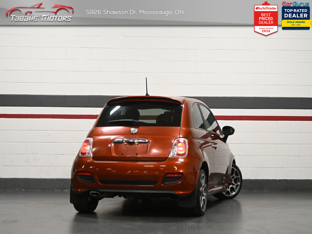 2012 Fiat 500 Sport BOSE Sunroof Leather Heated Seats