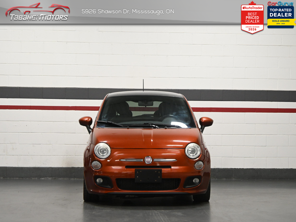 2012 Fiat 500 Sport BOSE Sunroof Leather Heated Seats