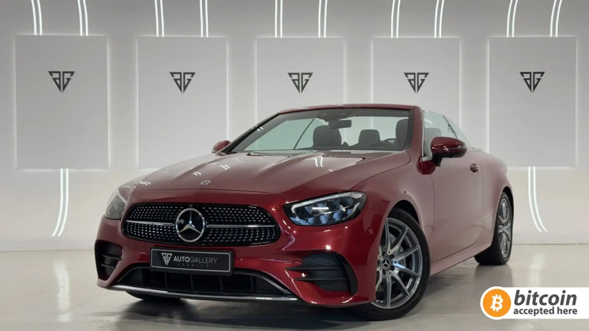 Mercedes-Benz E 220 Cabrio 220d 9G-Tronic Rojo - 1