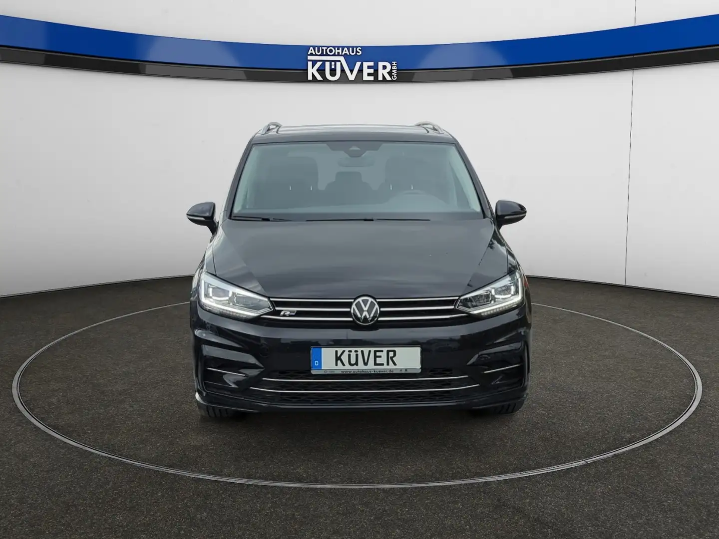 Volkswagen Touran R-Line 2,0 TDI DSG Navi+ACC+AHK+Pano+7S Schwarz - 2