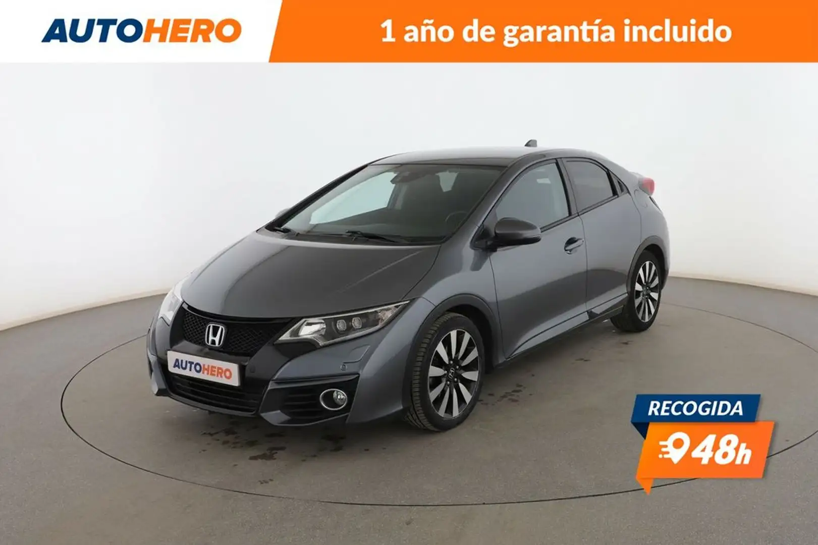 Honda Civic 1.6 DTEC Lifestyle Gris - 1