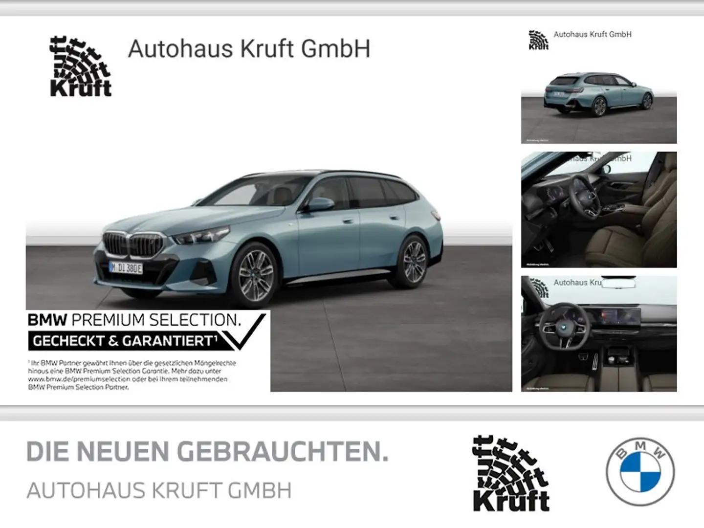 BMW i5 eDrive40 Touring M SPORT+PANO+HUD+KAMERA+LM19 Vert - 1