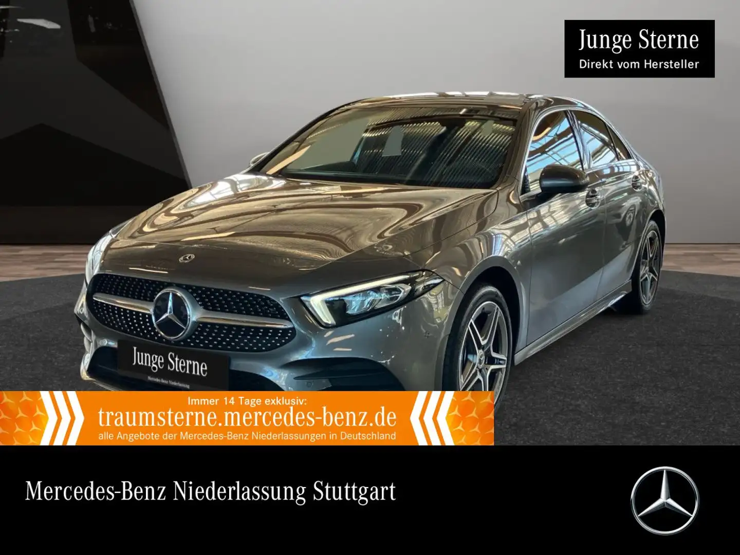Mercedes-Benz A 250 e Lim AMG+LED+KAMERA+8G Grau - 1