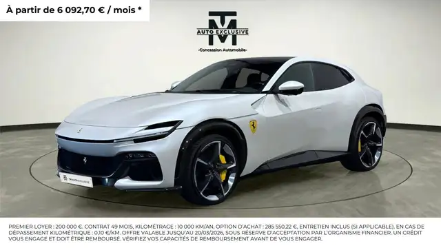 Ferrari Purosangue 6.5 V12 725 ch