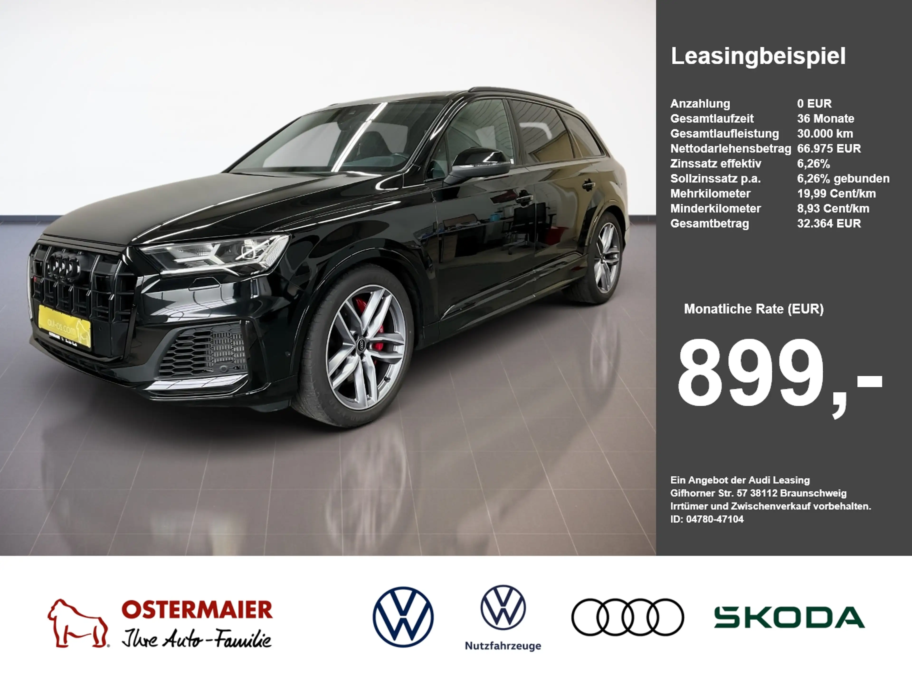 Audi SQ7 COMPETITION PLUS BLACK EDITION 507PS QUATTRO ACC.K