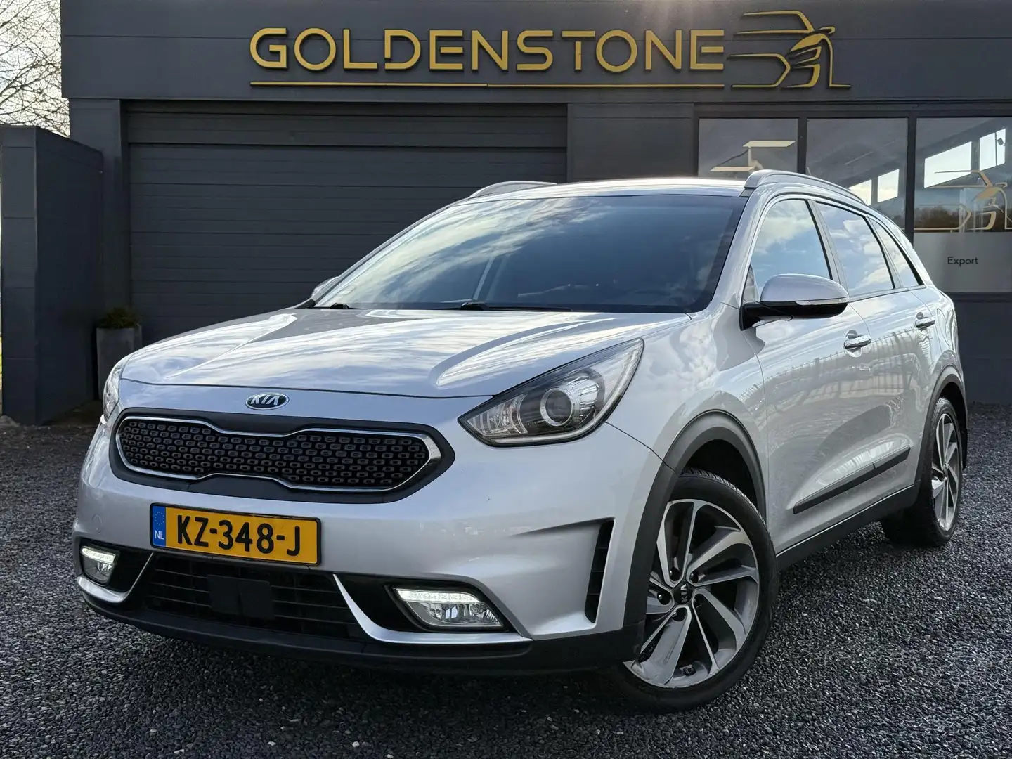 Kia Niro 1.6 GDi Hybrid SportsLine 2e Eigenaar,Camera,Navi, Grey - 1