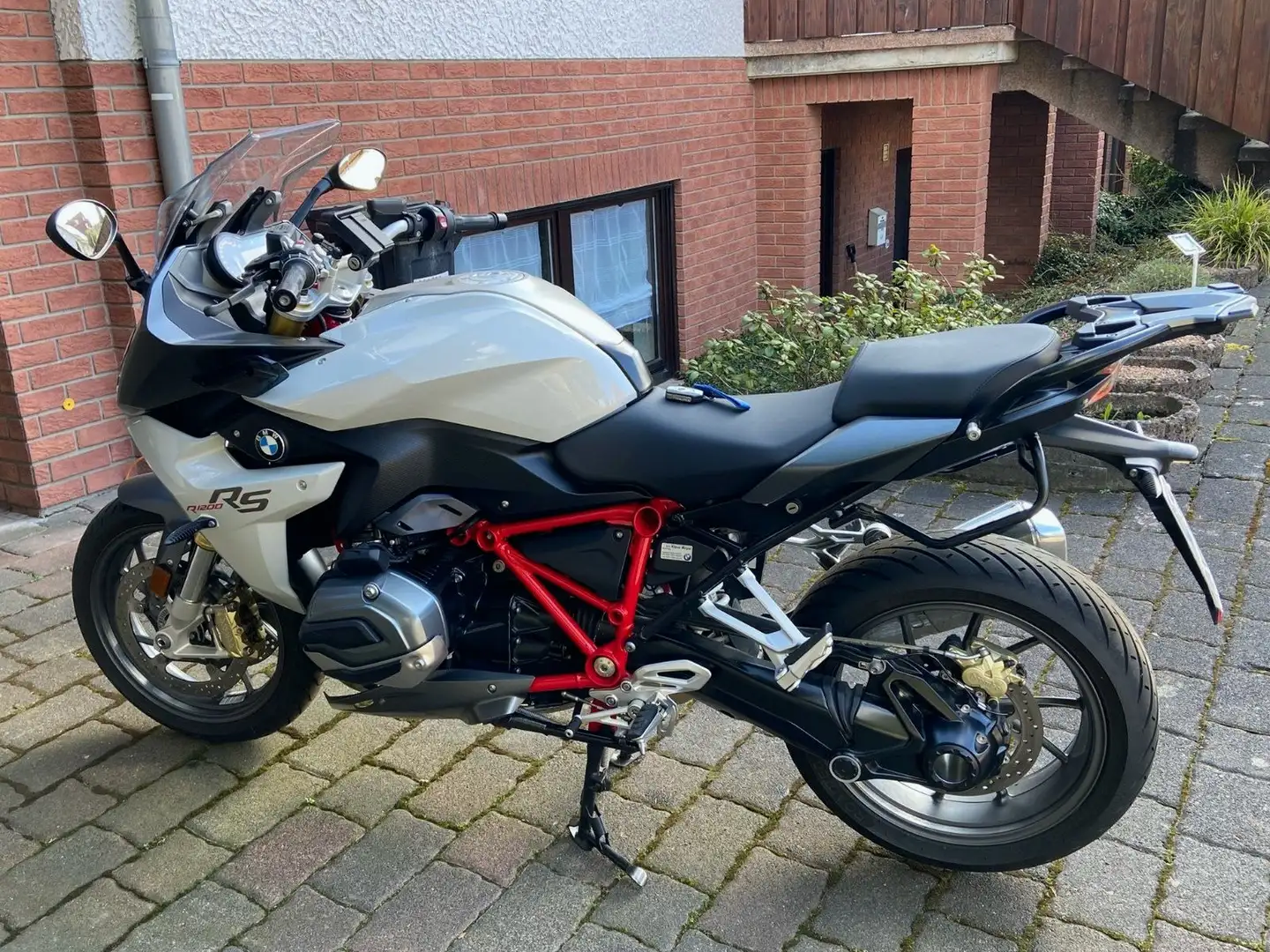 BMW R 1200 RS mit Topcase und Koffer Gri - 2