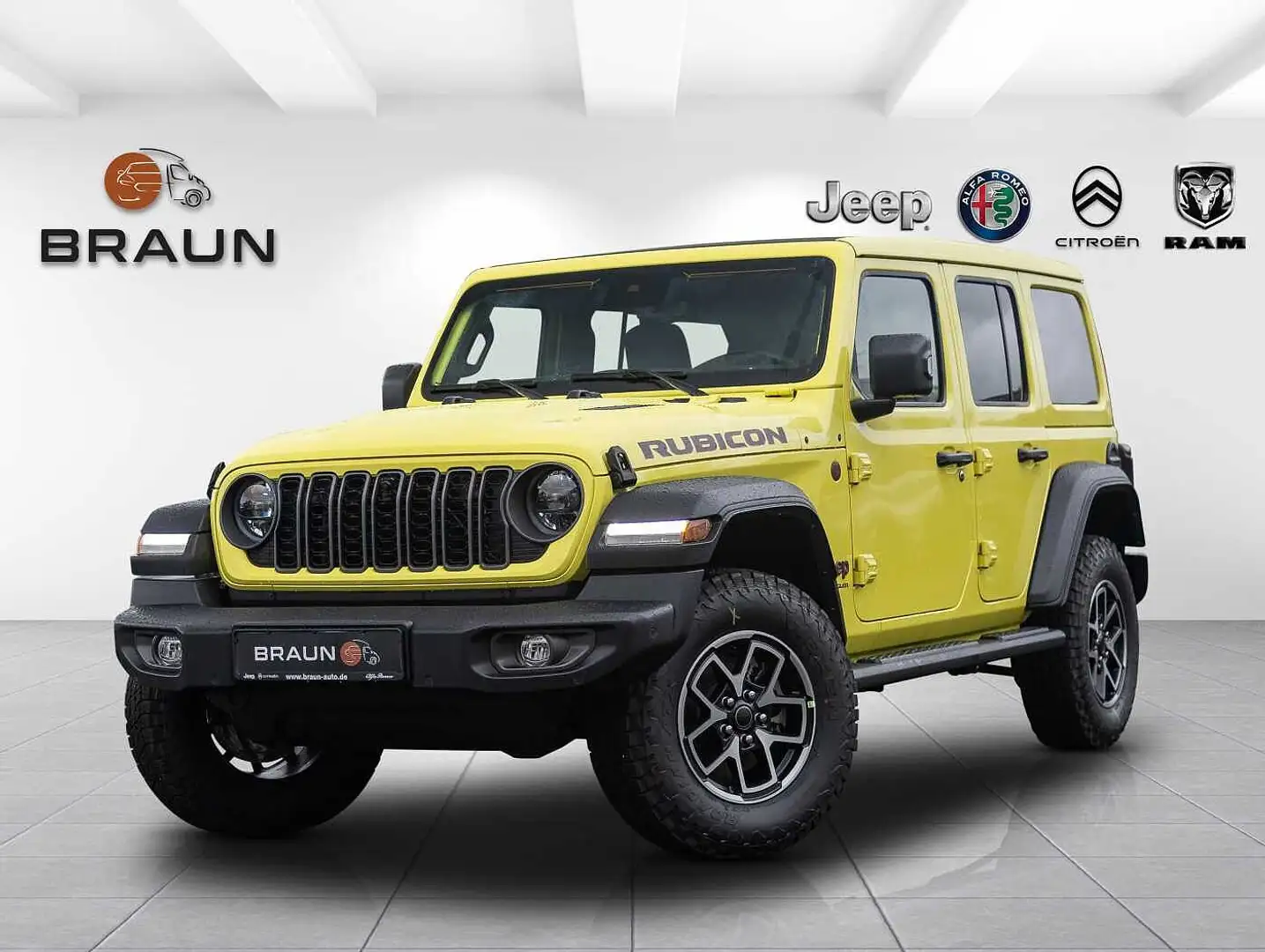 Jeep Wrangler MY24 Rubicon 2.0l T-GDI Ultd. Sky-One Yellow - 1