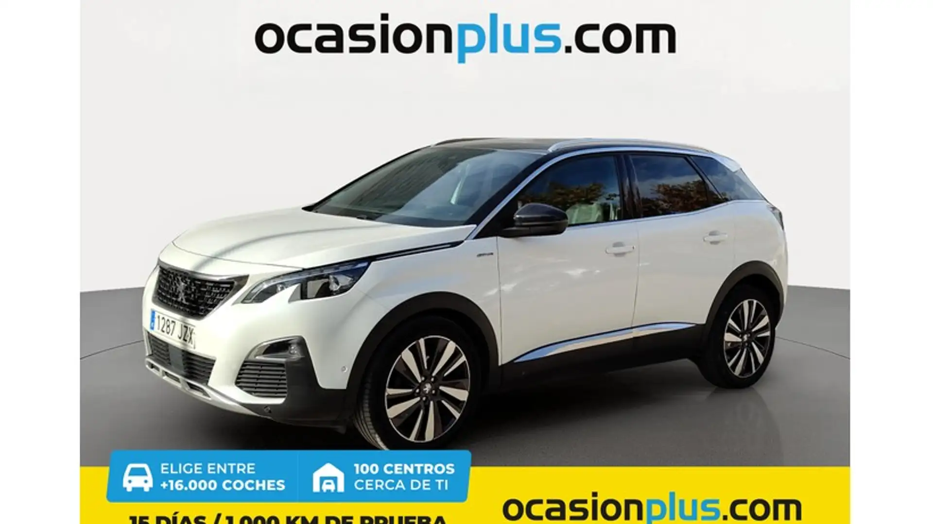 Peugeot 3008 1.6 BlueHDi Style 120 Blanc - 1