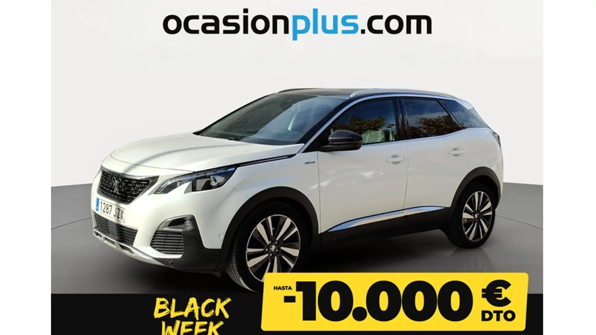 Peugeot 3008 1.6 BlueHDi Style 120 Blanc - 1