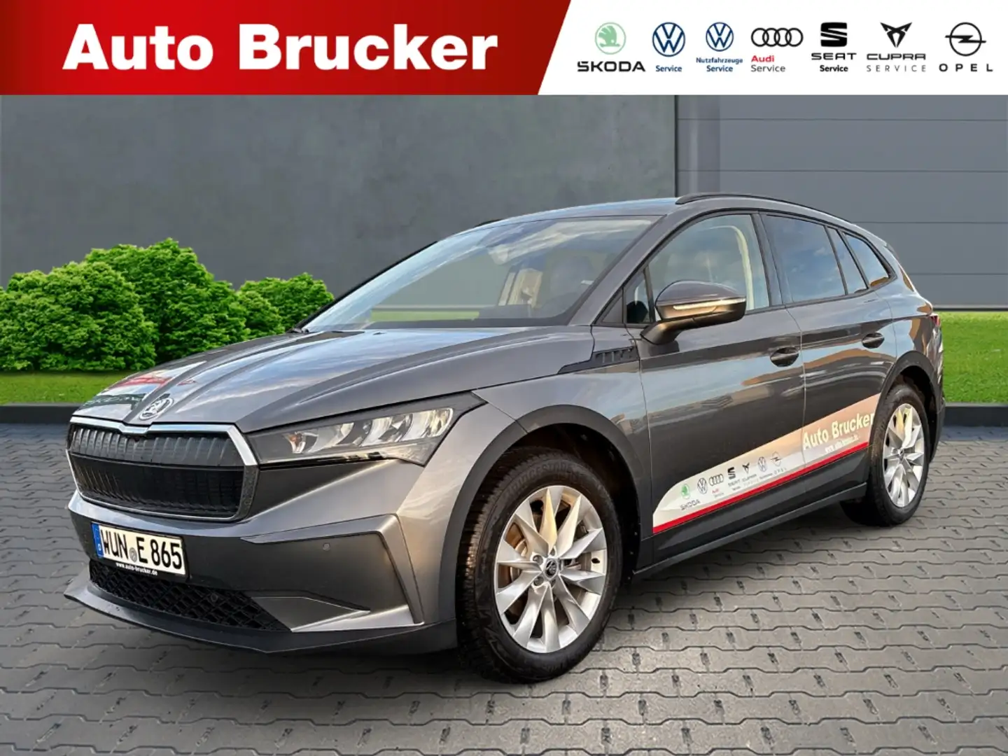 Skoda Enyaq 60 Loft+Alufelgen+Navi+Klimaautomatik+Sitzheizung+ Grau - 1