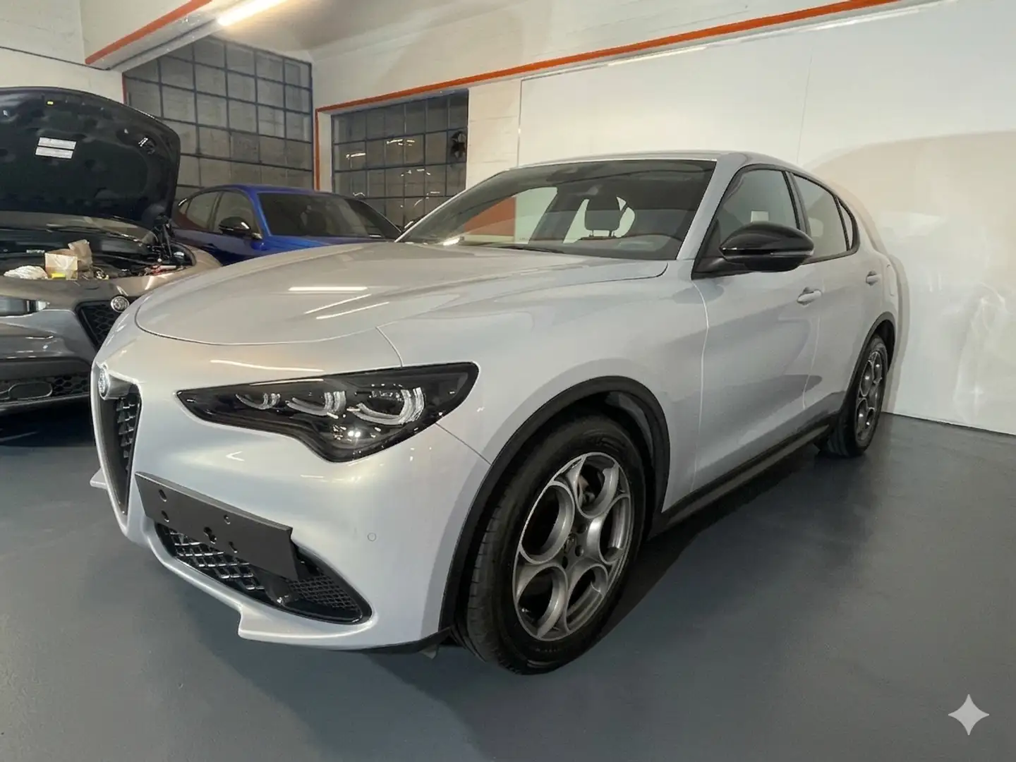 Alfa Romeo Stelvio 2.2d 160cv Sprint Led Matrix+Navi+Palette+Camera Blanco - 1
