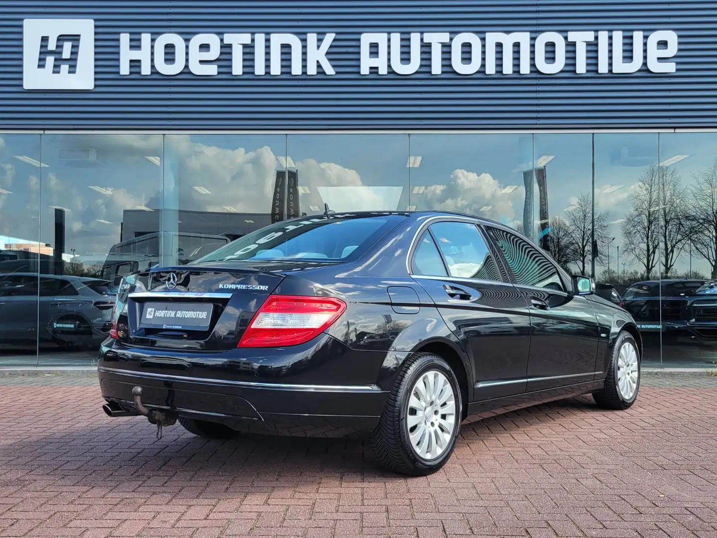 Mercedes-Benz C 200 K Elegance Motor loopt onregelmatig ( alleen hande Чорний - 2