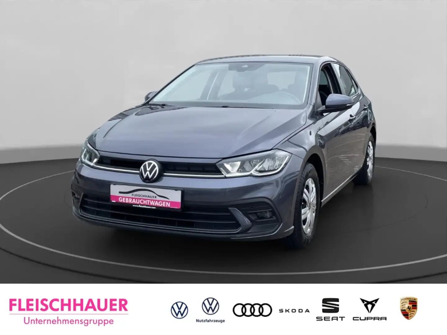 Volkswagen Polo VI 1.0 TSI VC LaneAss LED SHZ Parkpaket NL LightAs Grau - 1