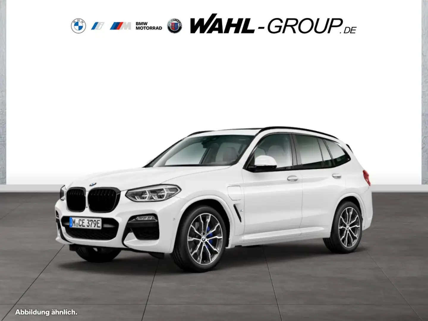 BMW X3 xDrive30e M SPORT LEDER AHK PANO HUD ALARM   KOMFO Bianco - 1