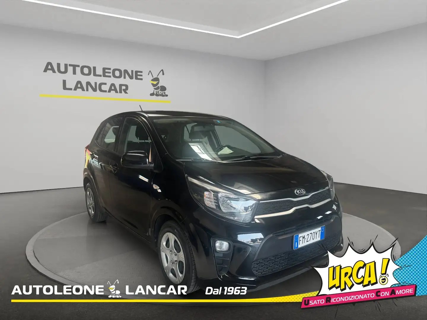 Kia Picanto 1.0 Active Gpl 66cv OK NEOPATENTATI Nero - 1
