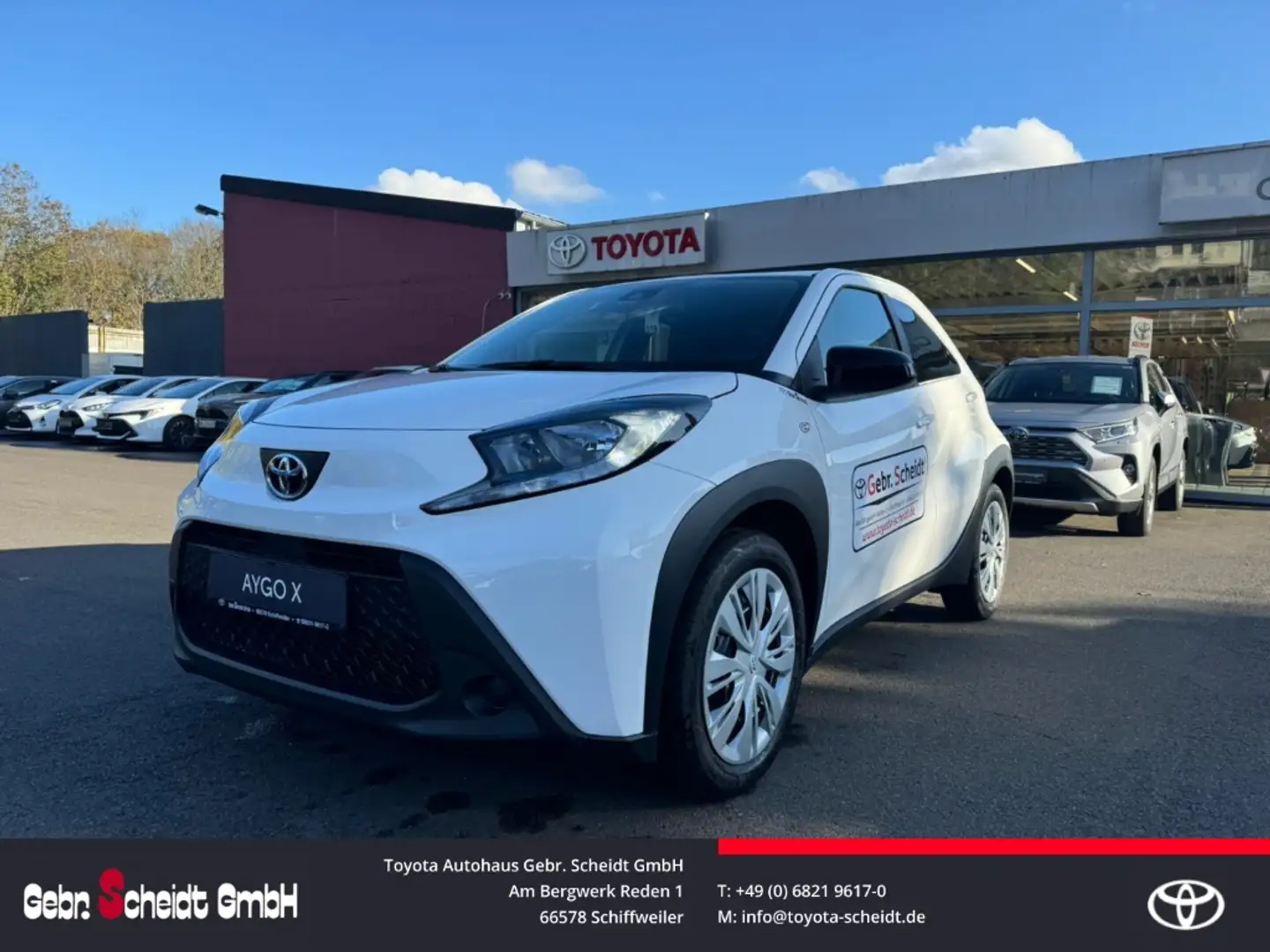 Toyota Aygo X Business Edition 1.0 VVT-i EU6e Sitzheizung Rückfa Weiß - 1