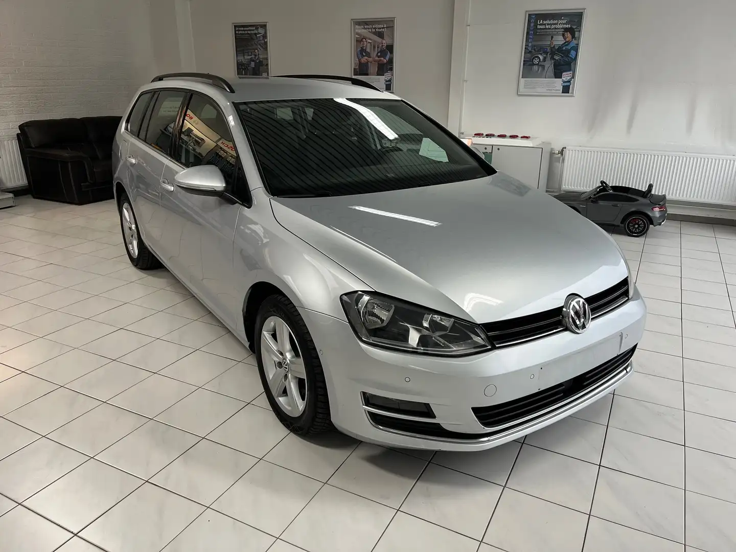 Volkswagen Golf Variant Golf SW 1.6 CR TDi Highline Gris - 1
