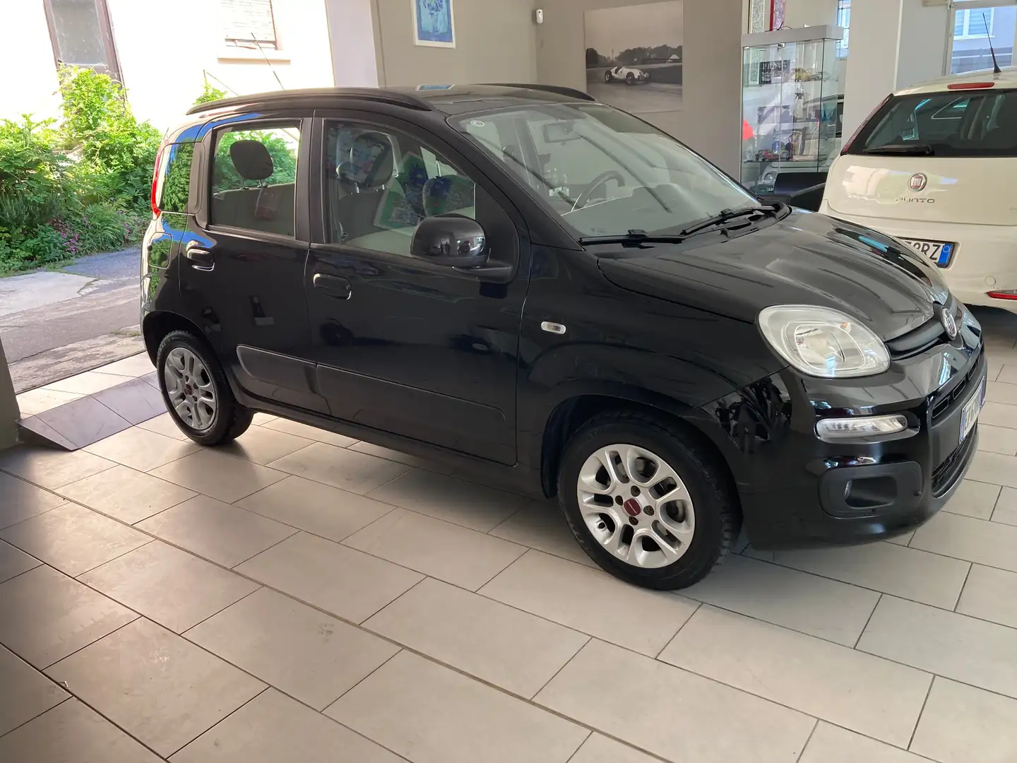 Fiat Panda Panda 1.3 mjt 16v Lounge 75cv E5+ UNIPRO Nero - 2