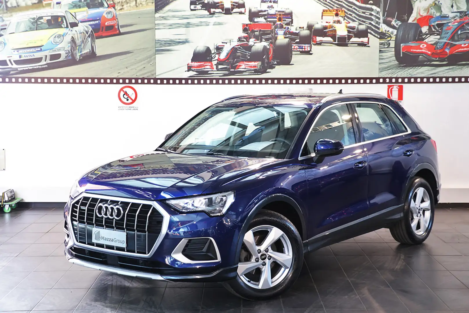 Audi Q3 35 TDI Quattro S-Tronic Business Advanced - ADAS Blau - 1