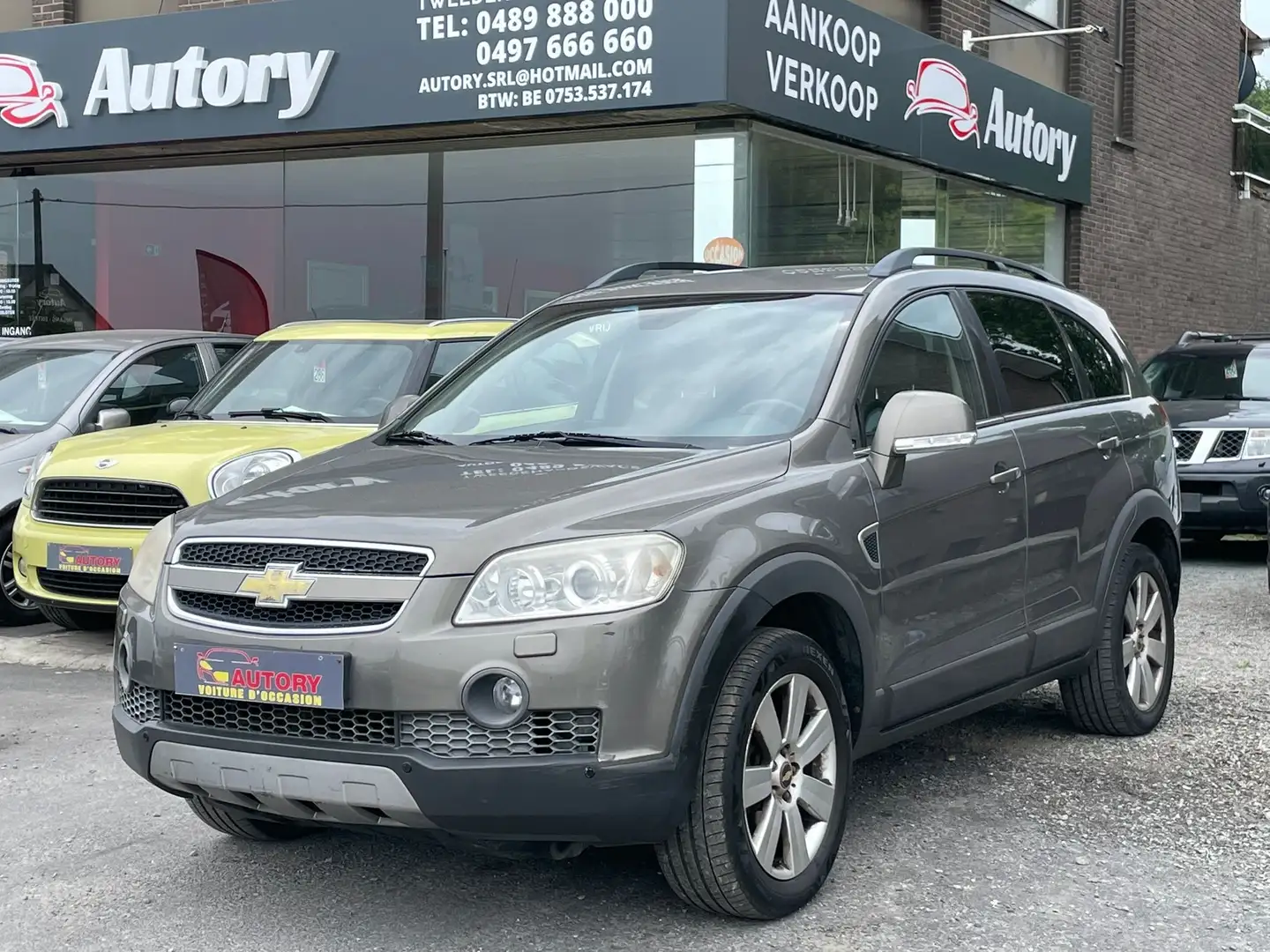 Chevrolet Captiva 2.0 VCDi  7Pl / Automatique / Car-pass ! Bruin - 1