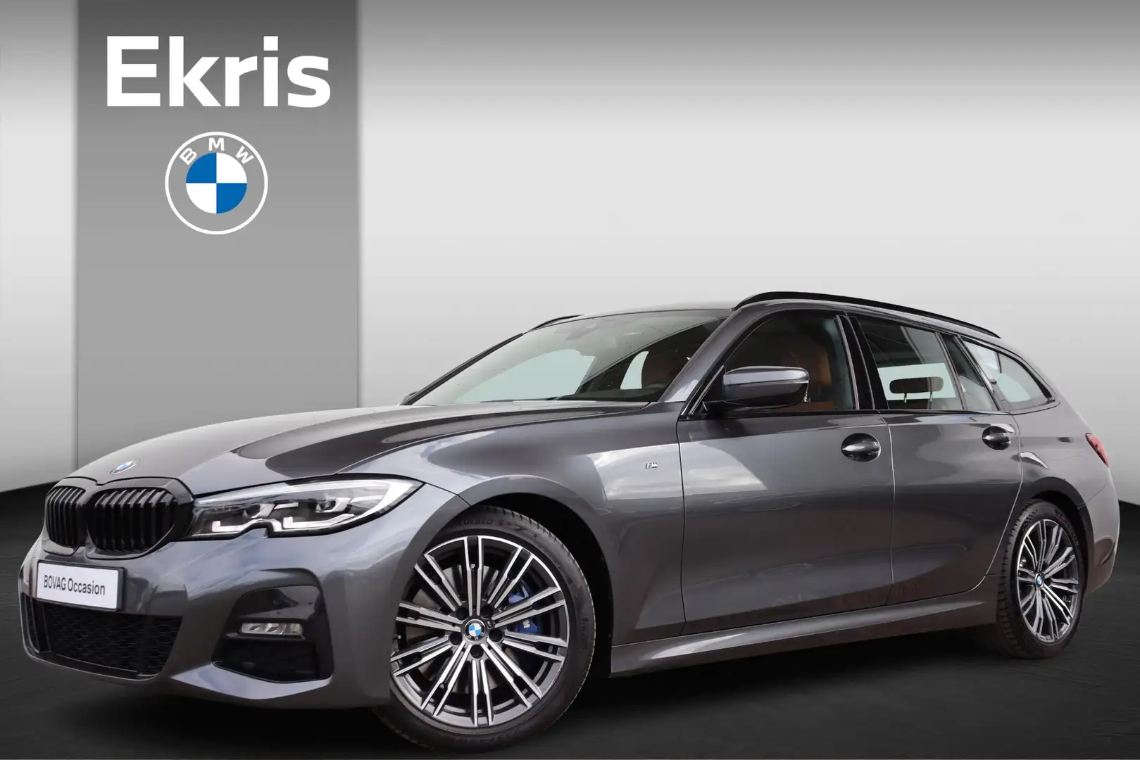 BMW 330 3-serie Touring 330i High Executive Edition M Spor Grigio - 1