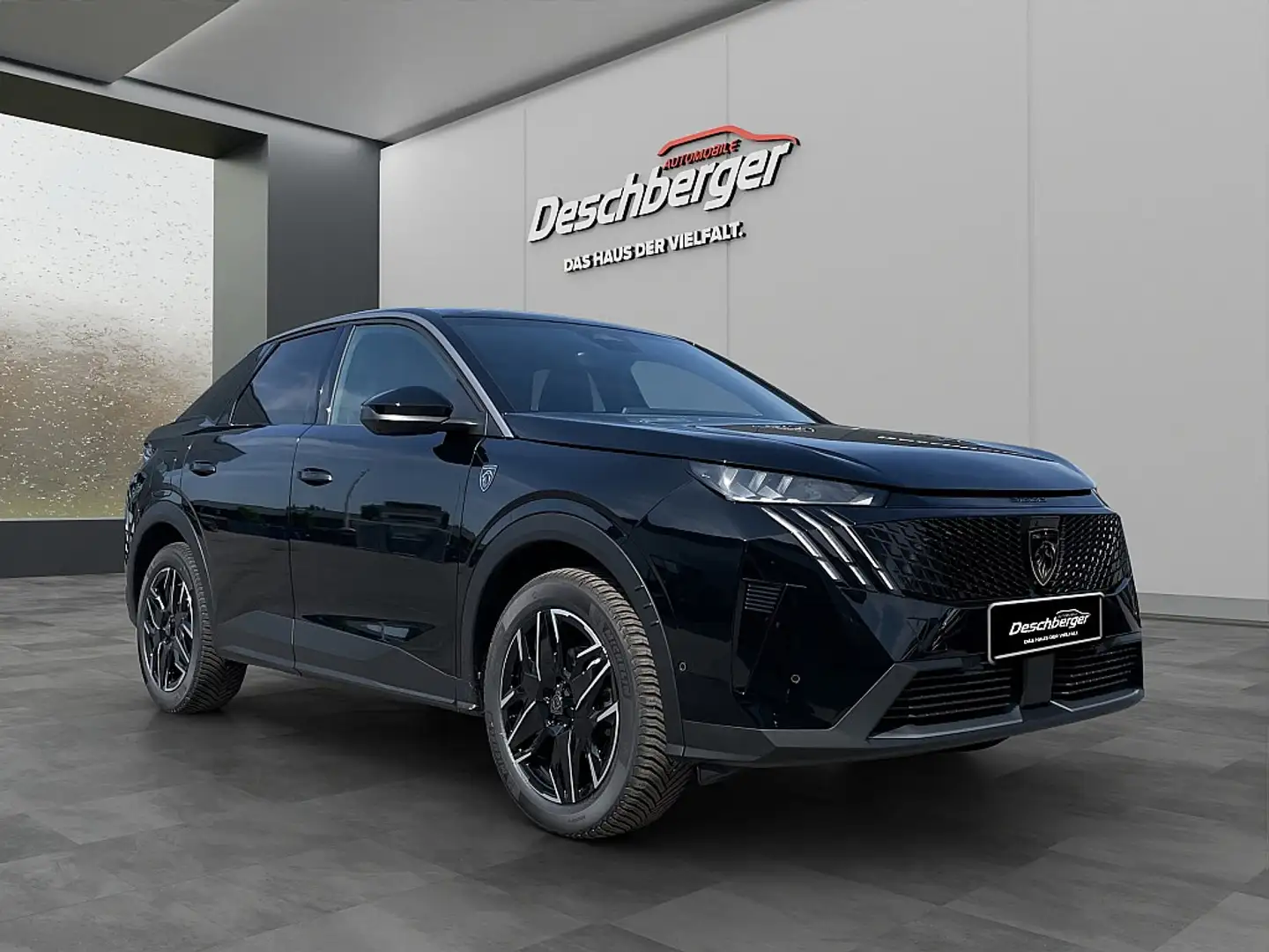 Peugeot 3008 Hybrid 145 e-DCS6 GT Schwarz - 2