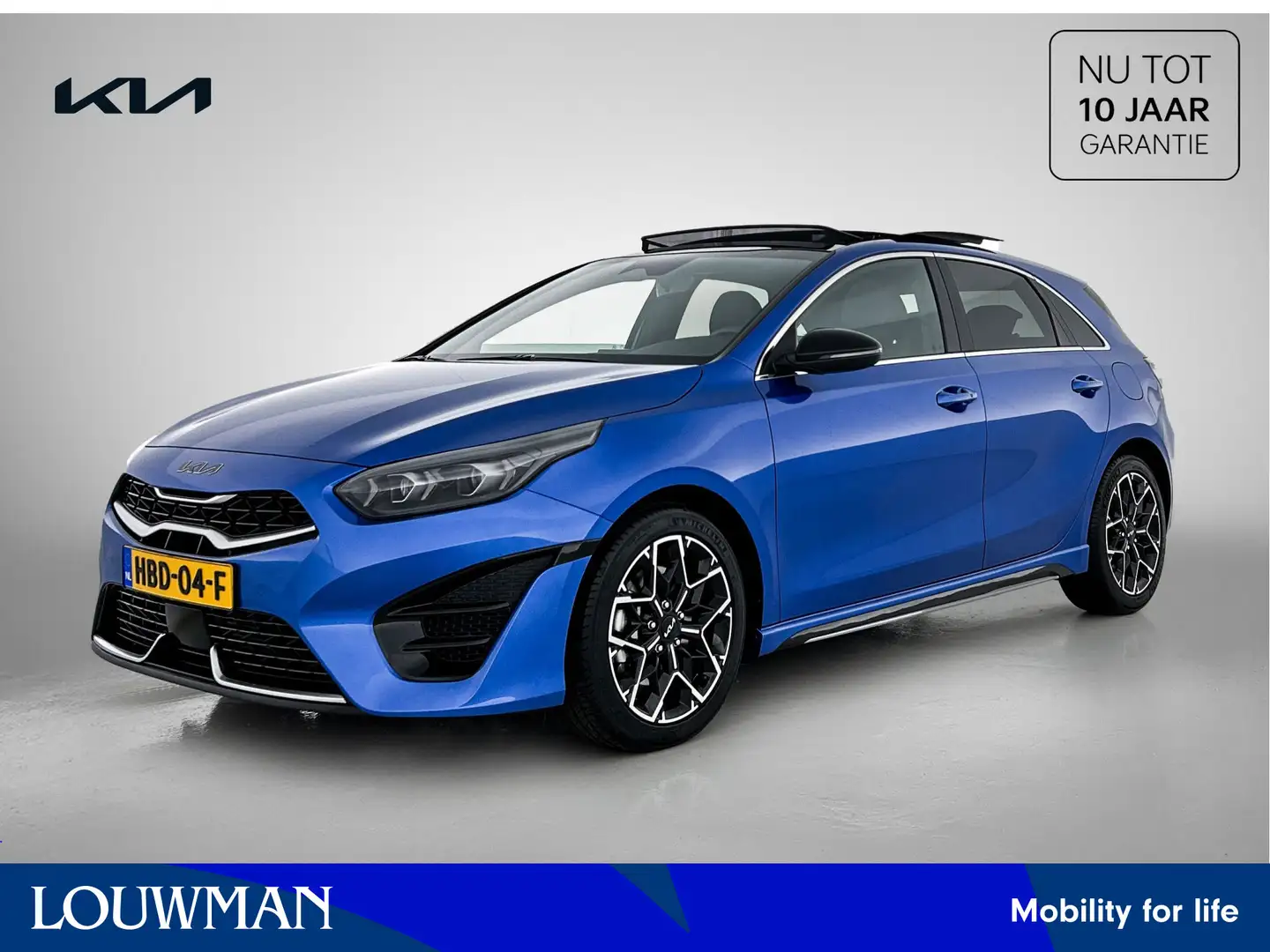 Kia Ceed / cee'd 1.5 T-GDi GT-Line | Automaat | Navigatie | Parkeer Bleu - 1