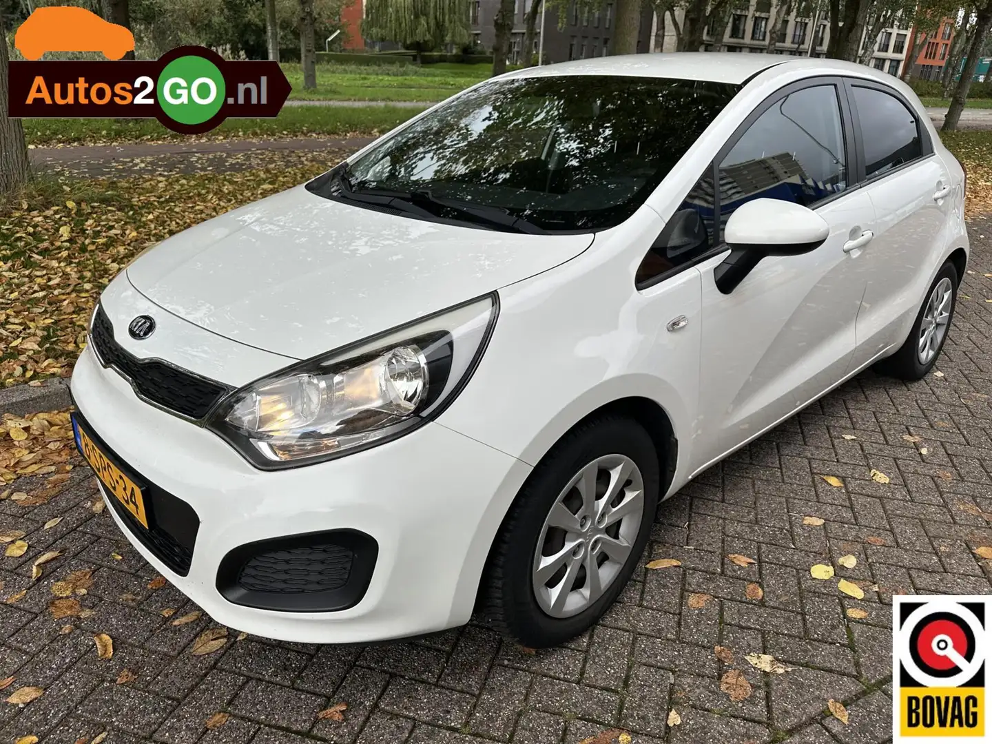 Kia Rio 1.2 CVVT Comfort Pack Blanc - 1