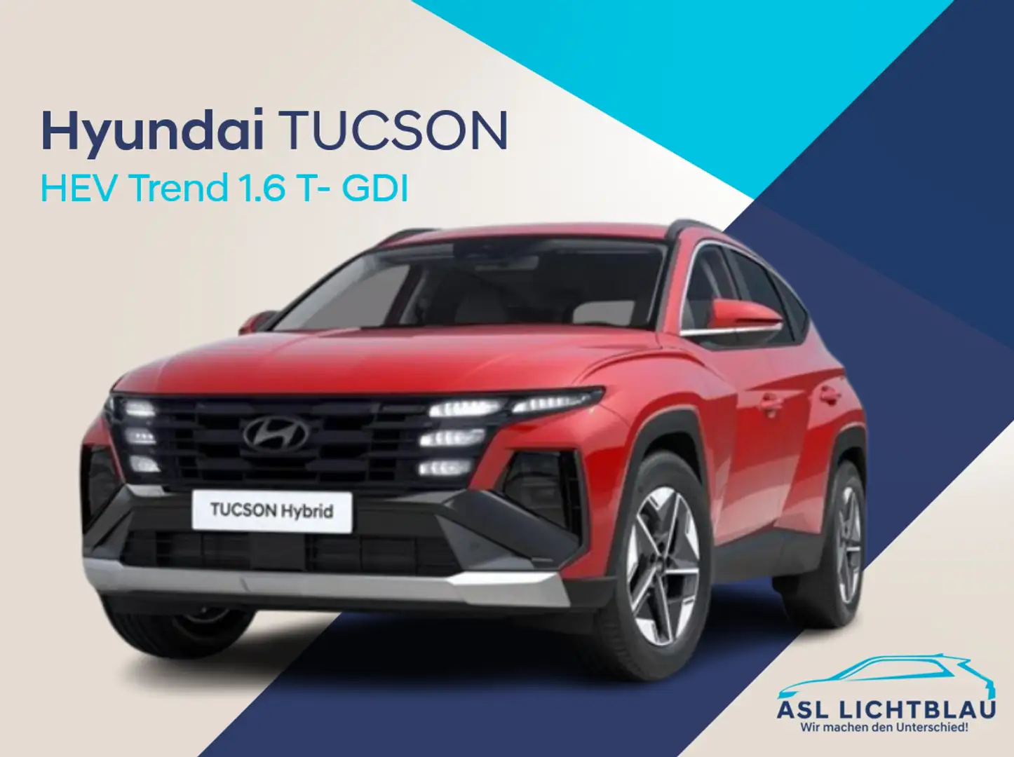 Hyundai TUCSON FL Trend HEV 1.6 T GDI 2 WD Rot - 1