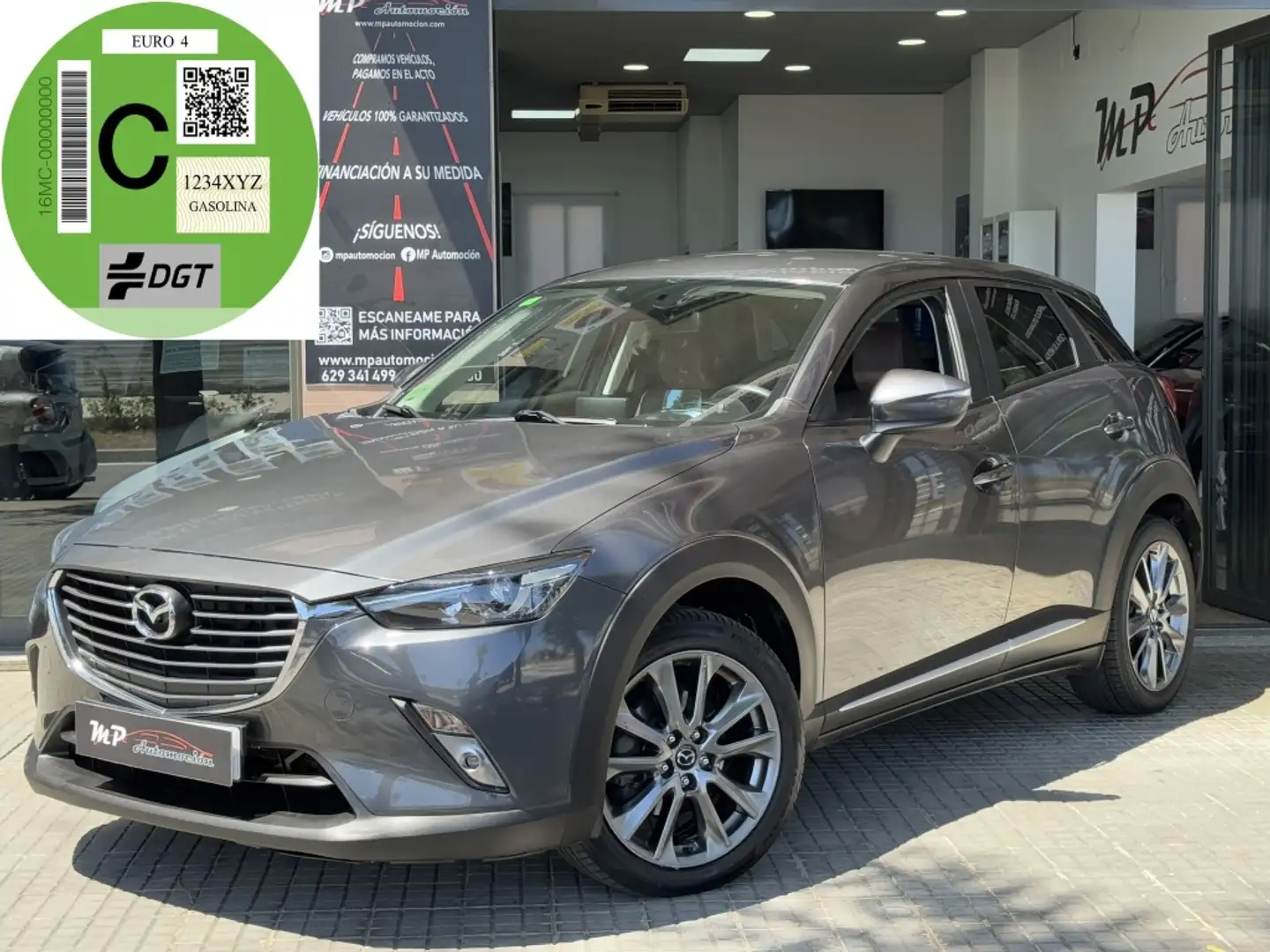 Mazda CX-3 2.0 Luxury 2WD 120 Gris - 1