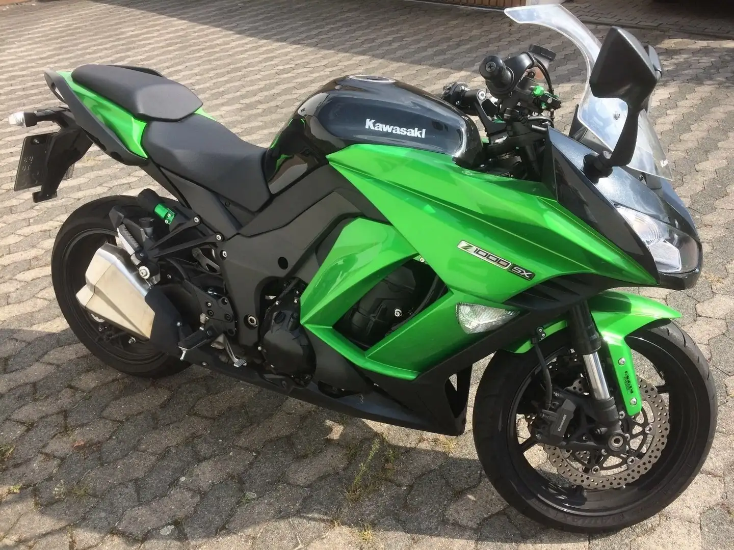 Kawasaki Z 1000 SX Touring zelena - 1