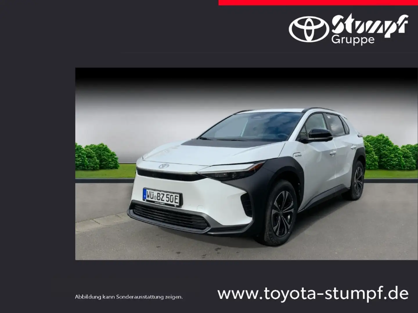 Toyota bZ4X 150 kWh Comfort-Paket+360°Kamera Weiß - 1